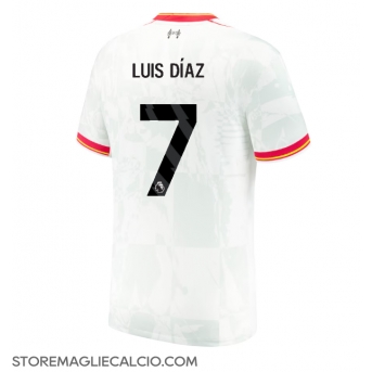 Liverpool Luis Diaz #7 Maglia Gara Terza Repliche 2024-25